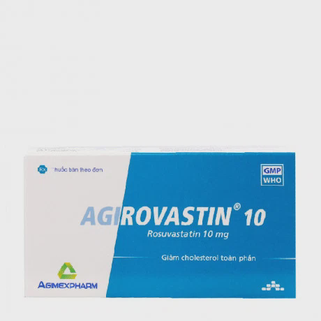 Agirovastin 10mg ( 3Vi x 10Vien)